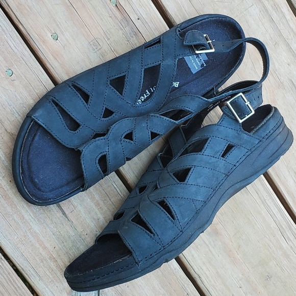 Barefoot Freedom black sandals 12 M - Picture 7 of 10